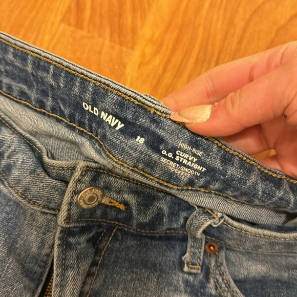 Old navy high rise curvy straight jean size 18 // 092628 - Picture 2 of 2